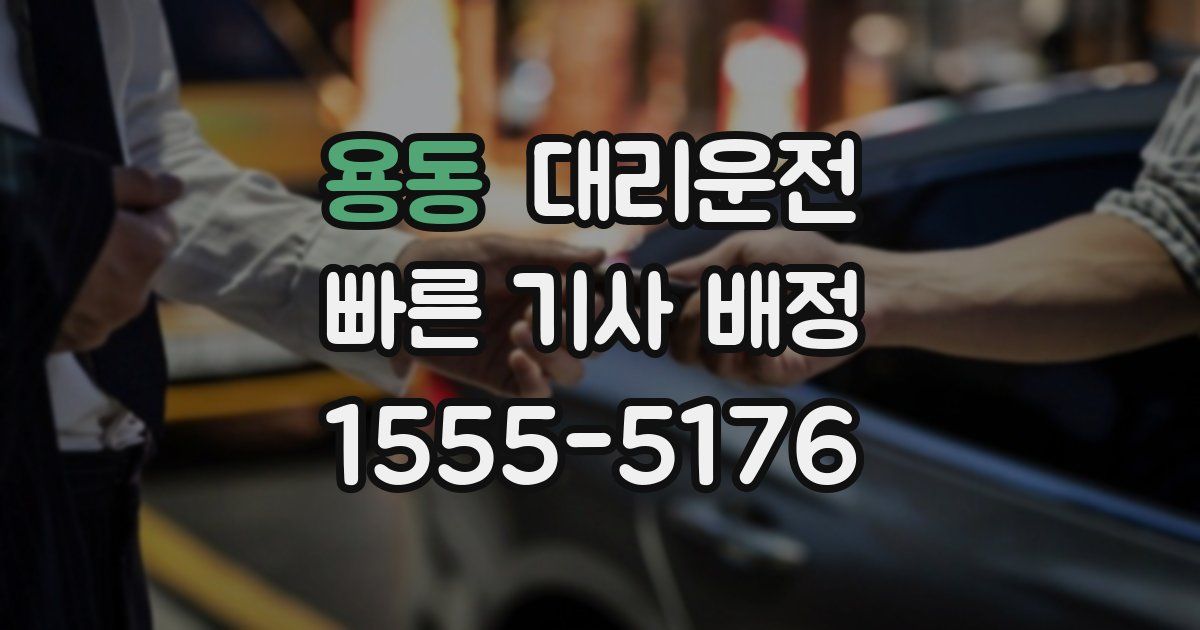 일일대리기사
