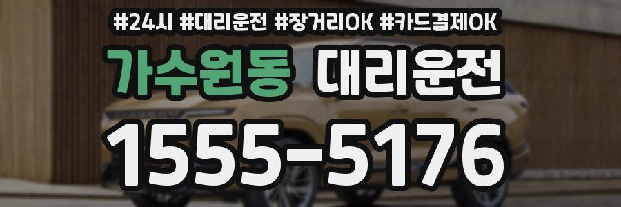 가수원동 대리운전