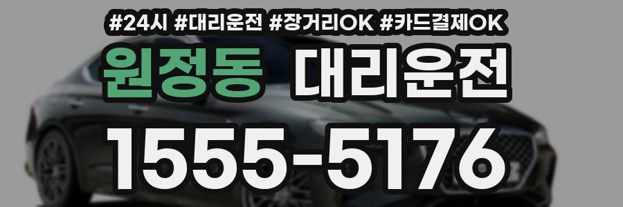 원정동 대리운전