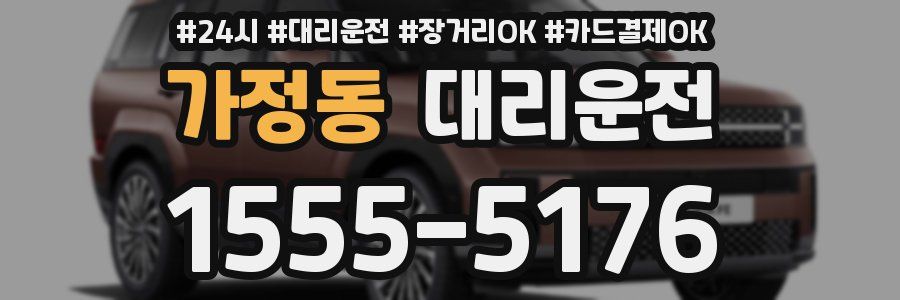 가정동 대리운전