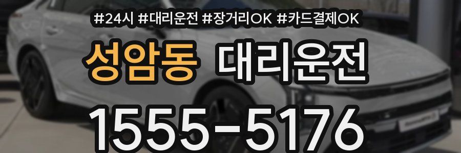 성암동 대리운전