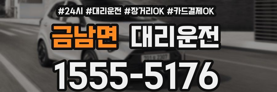 금남면 대리운전