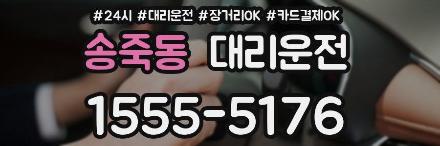 송죽동 대리운전