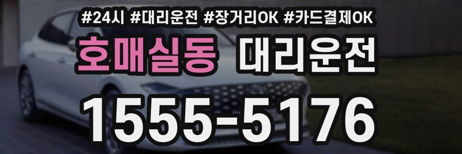 호매실동 대리운전