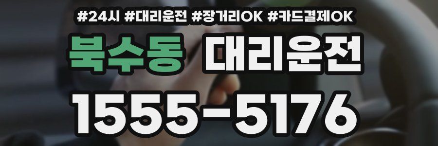 북수동 대리운전