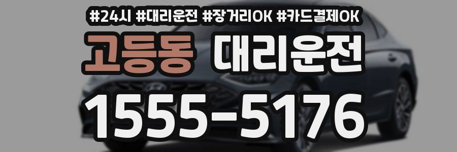 고등동 대리운전