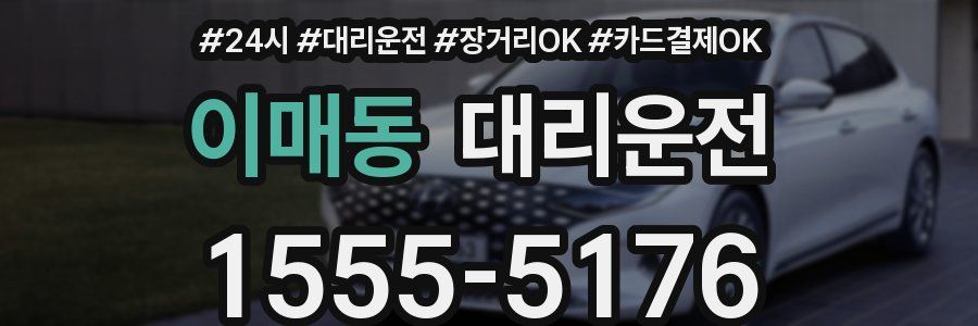 이매동 대리운전