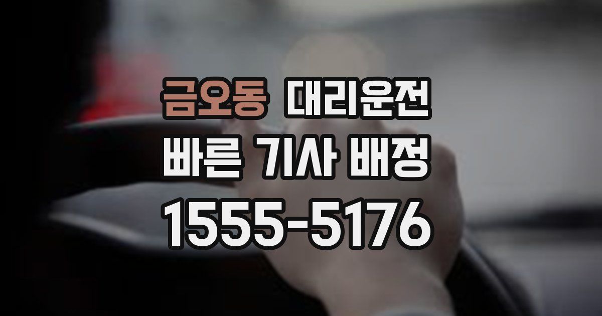 일일대리기사