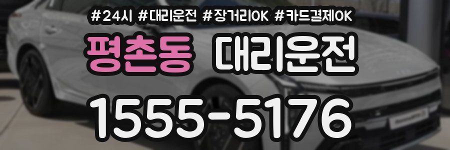 평촌동 대리운전