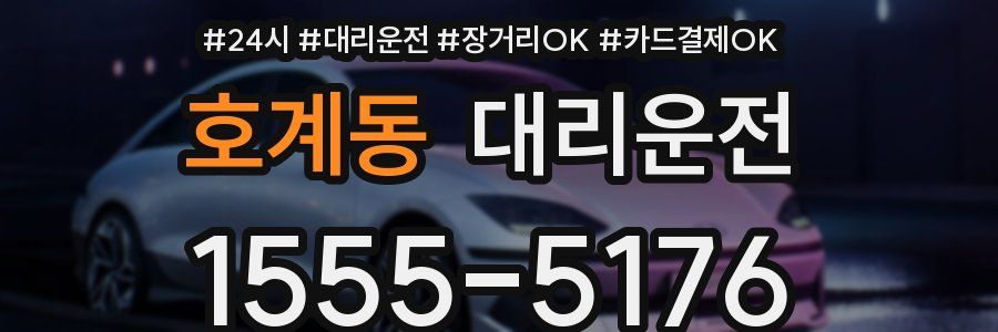 호계동 대리운전
