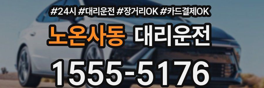 노온사동 대리운전