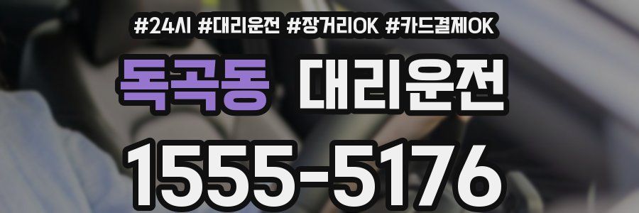 독곡동 대리운전