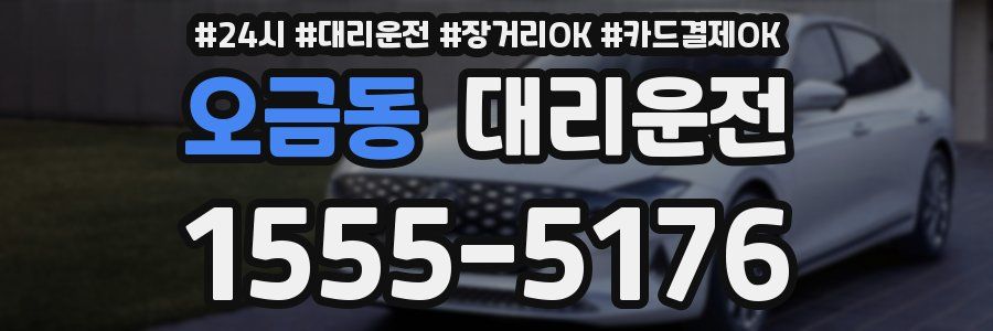 오금동 대리운전