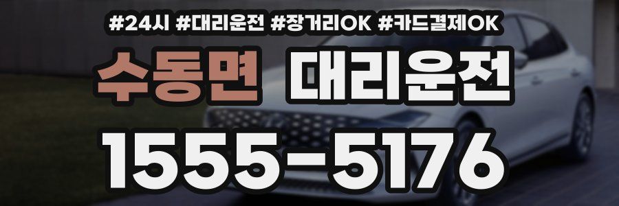 수동면 대리운전