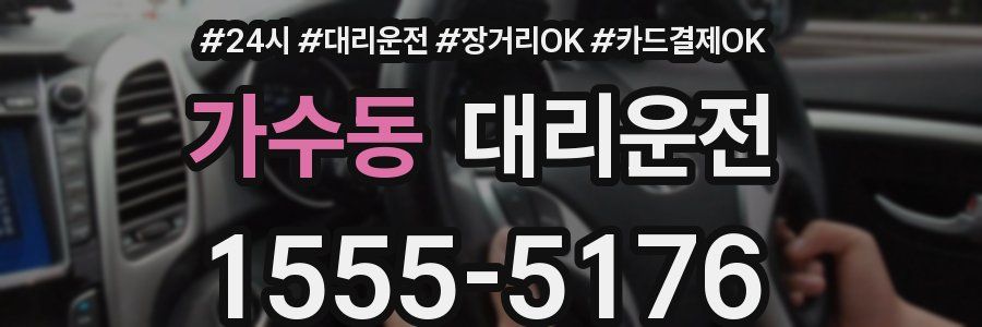 가수동 대리운전