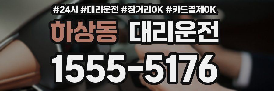 하상동 대리운전