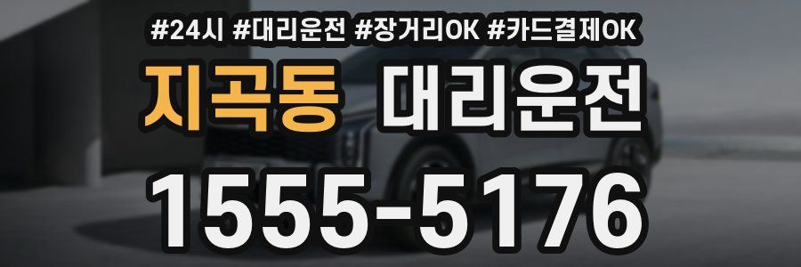 지곡동 대리운전