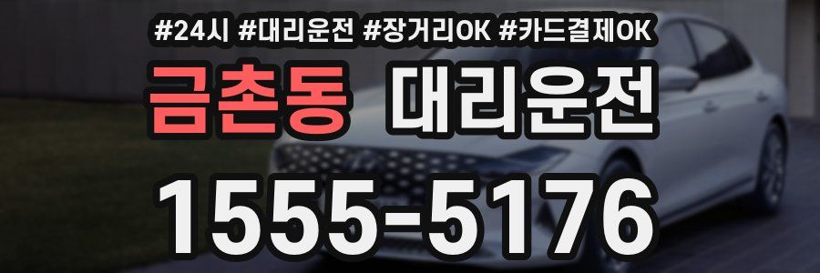 금촌동 대리운전