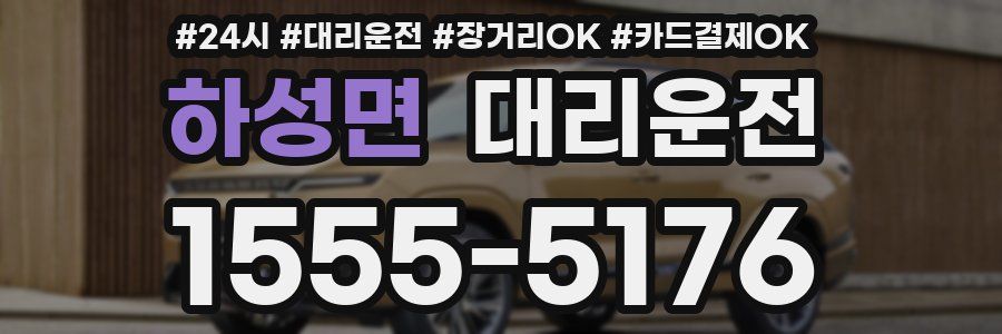 하성면 대리운전