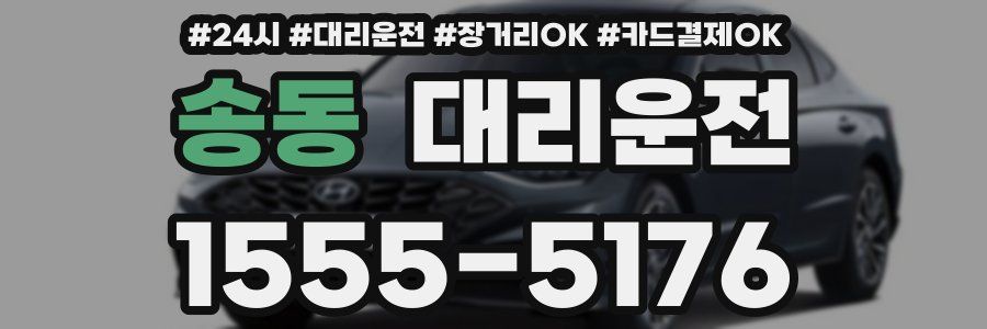 송동 대리운전