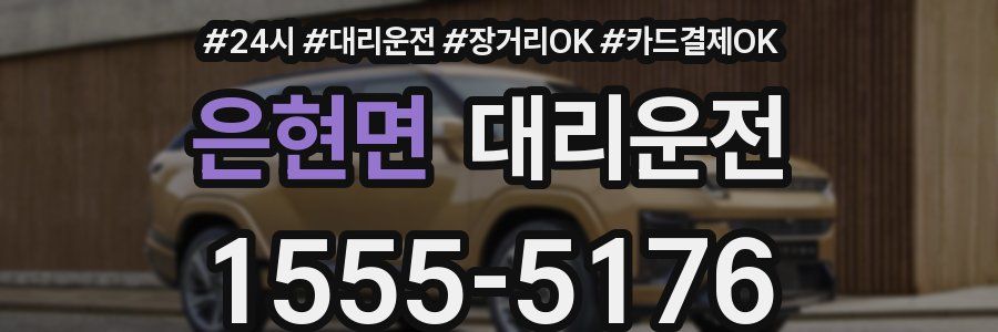 은현면 대리운전