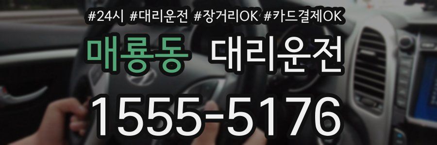 매룡동 대리운전