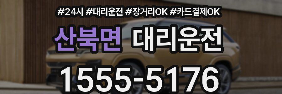 산북면 대리운전