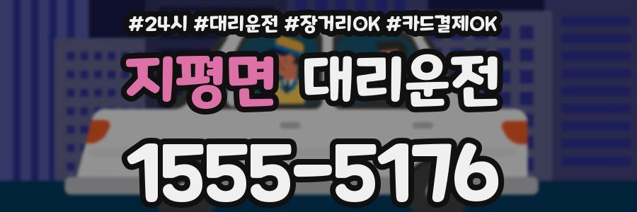 지평면 대리운전