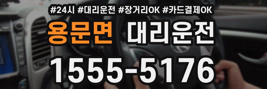 용문면 대리운전