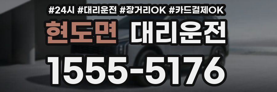 현도면 대리운전