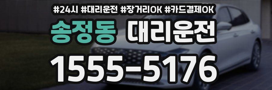 송정동 대리운전