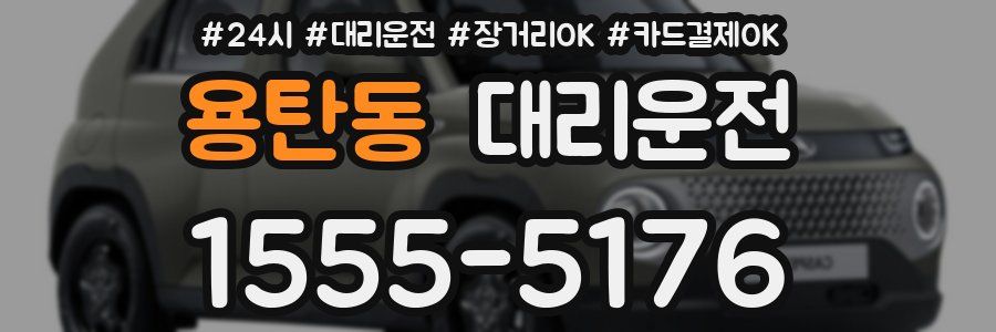 용탄동 대리운전