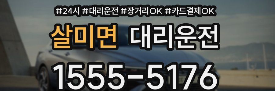 살미면 대리운전