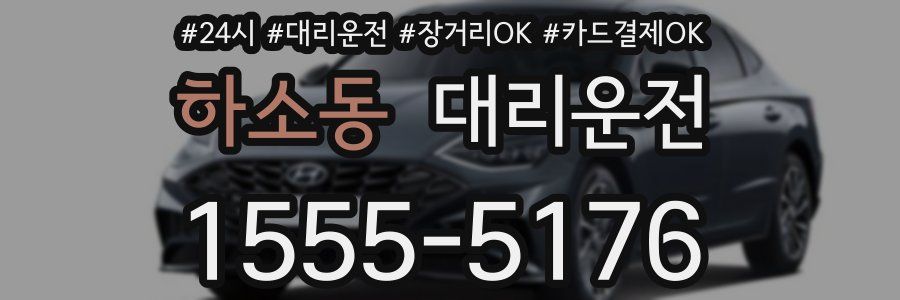 하소동 대리운전