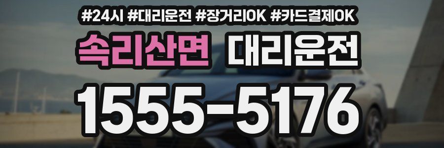 속리산면 대리운전