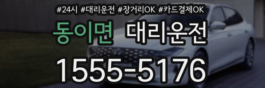 동이면 대리운전