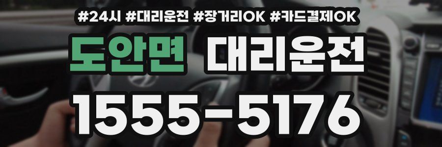 도안면 대리운전