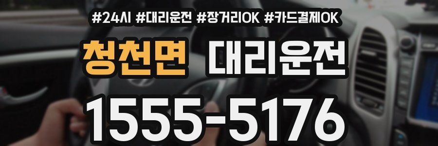 청천면 대리운전