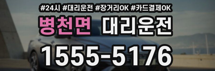 병천면 대리운전