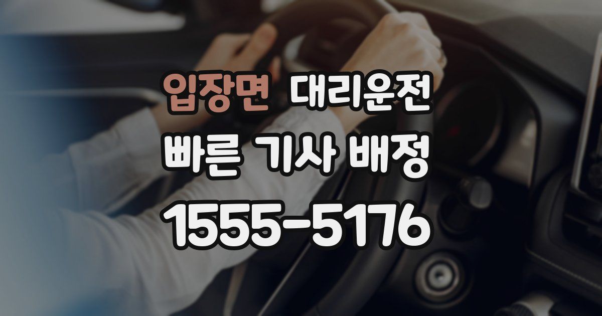 일일대리기사