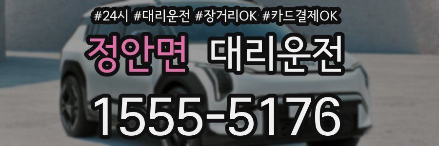 정안면 대리운전