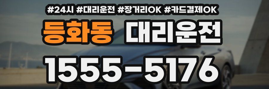 등화동 대리운전