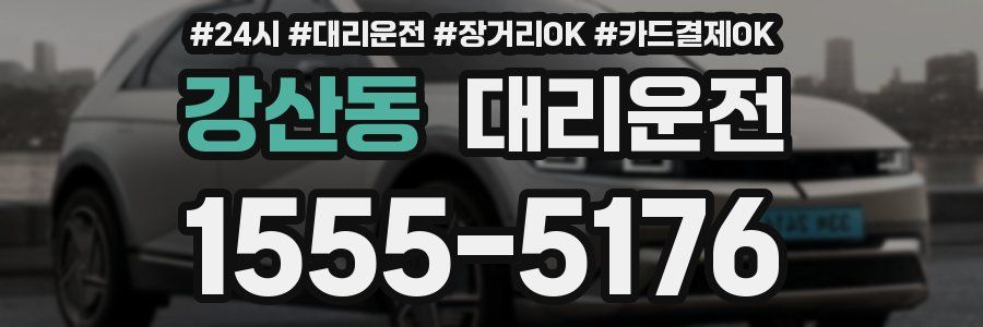 강산동 대리운전