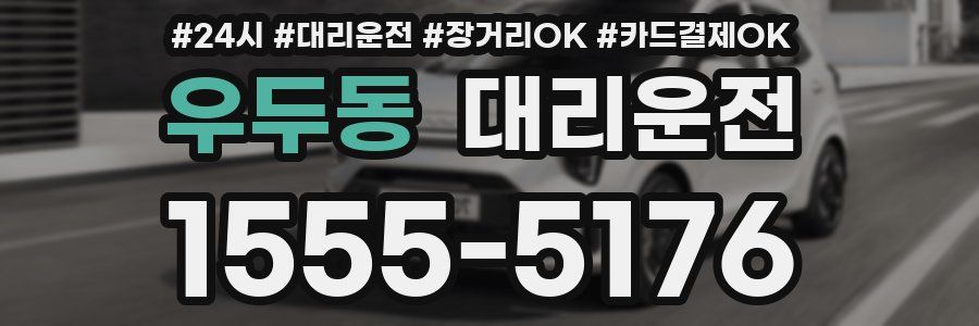 우두동 대리운전