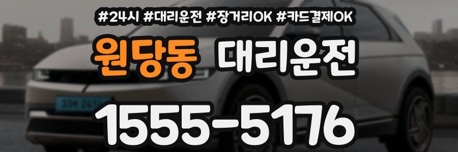 원당동 대리운전