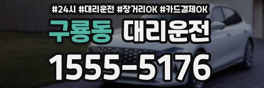 구룡동 대리운전