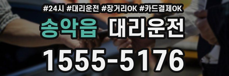 송악읍 대리운전