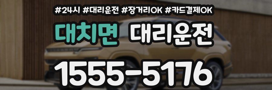 대치면 대리운전