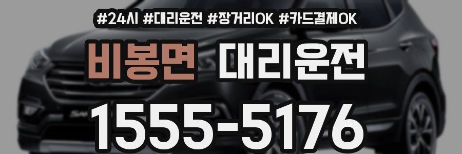 비봉면 대리운전