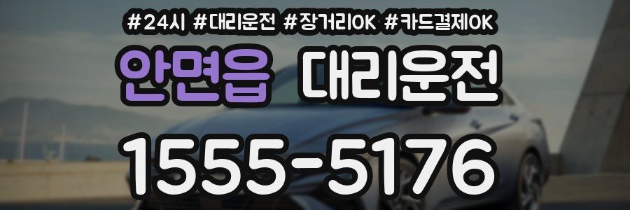 안면읍 대리운전